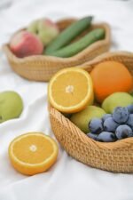 Handmade Rattan Bread Baskets - Image 2