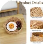 Round Water Hyacinth Storage Baskets - Image 3