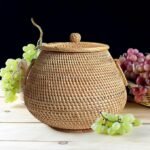 Round Rattan Storage Basket - Image 5