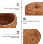 The Container Store Large Rattan Bin - Image 6