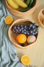 Handmade Rattan Bread Baskets - Image 5