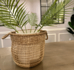 SET OF 2 FLOPPY SEAGRASS BASKETS - Image 2