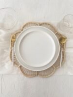Round Rattan Placemat - Image 2