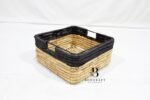 Water Hyacinth HANDICRAFT BASKET - Image 2