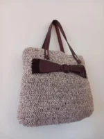 HAND-CROCHETED JUTE BAG - Image 3