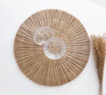 Round Seagrass Placemats - Image 4