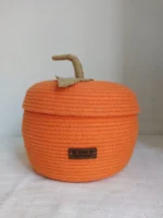 HANDMADE JUTE PUMPKIN BASKET