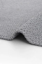 Gray Handwoven Jute Rug - Image 4