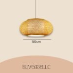 Handmade Rattan Pendant Light - Image 5